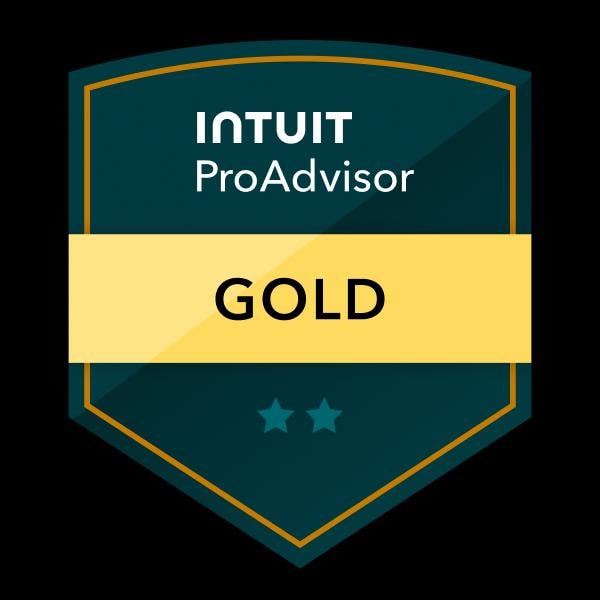 Intuit ProAdvisor Gold certification badge
